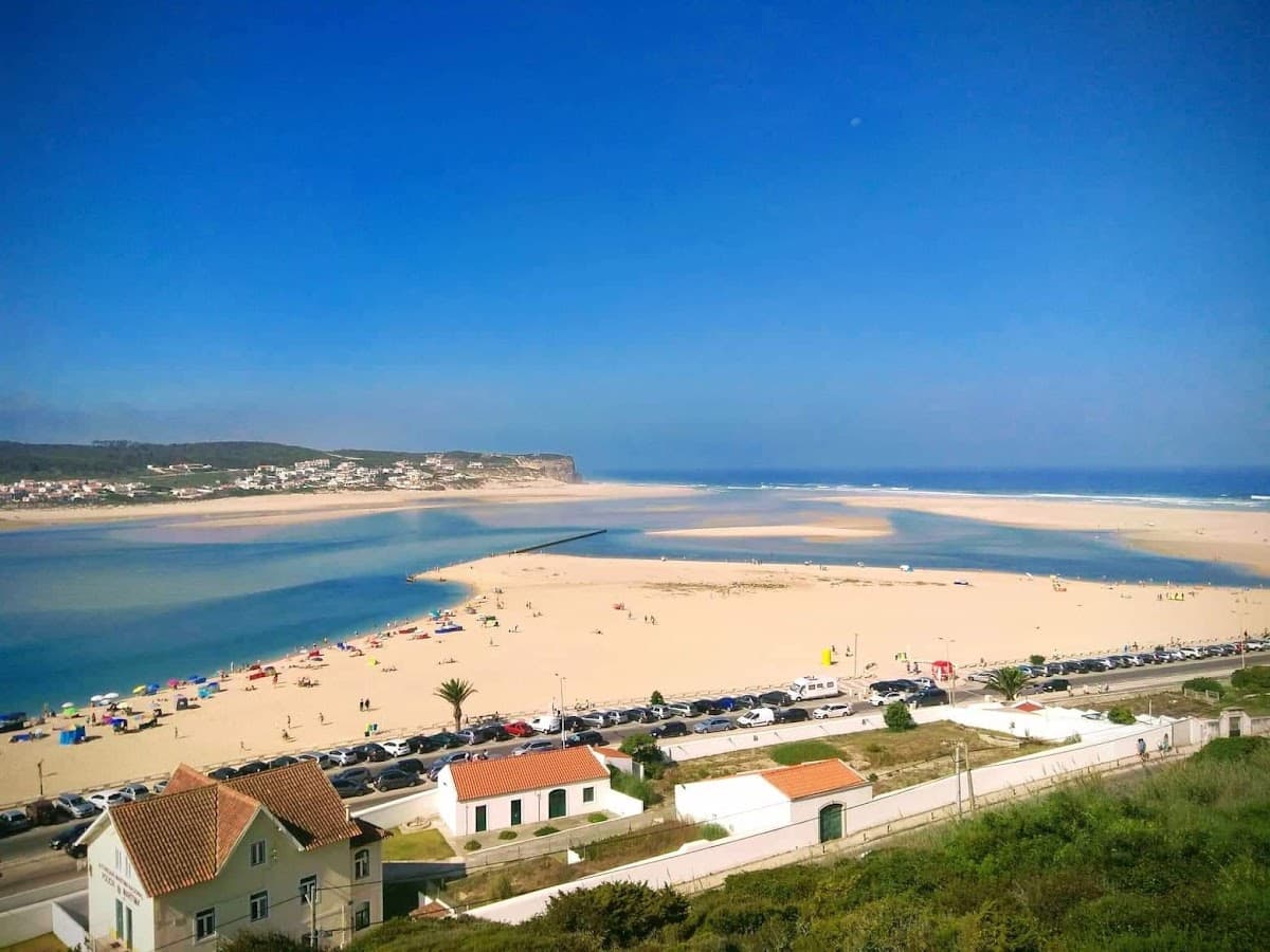 Praia de Foz do Arelho-lagoa