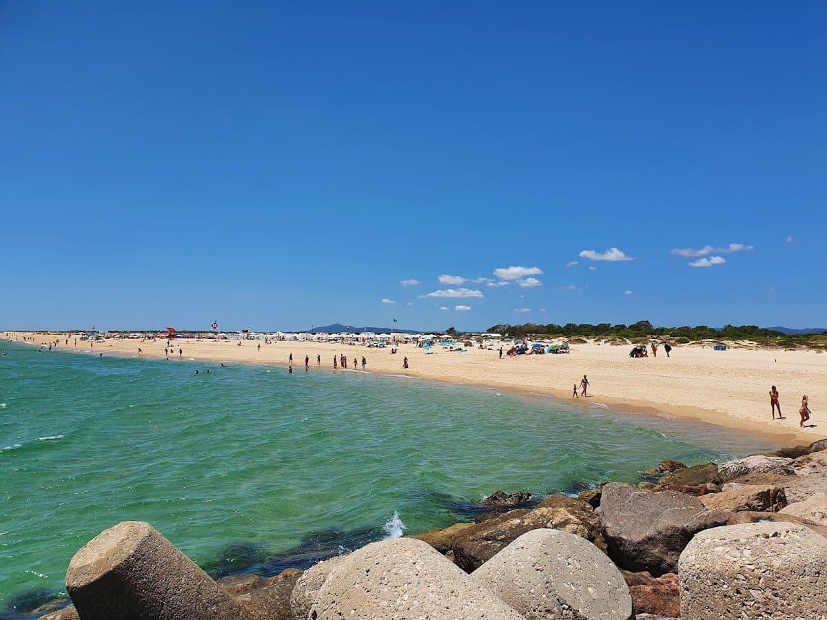Praia de Ilha de Tavira-mar