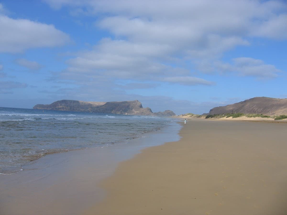 Praia de Porto Santo-lagoa