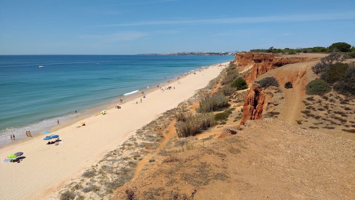 Praia de Rocha Baixinha-poente